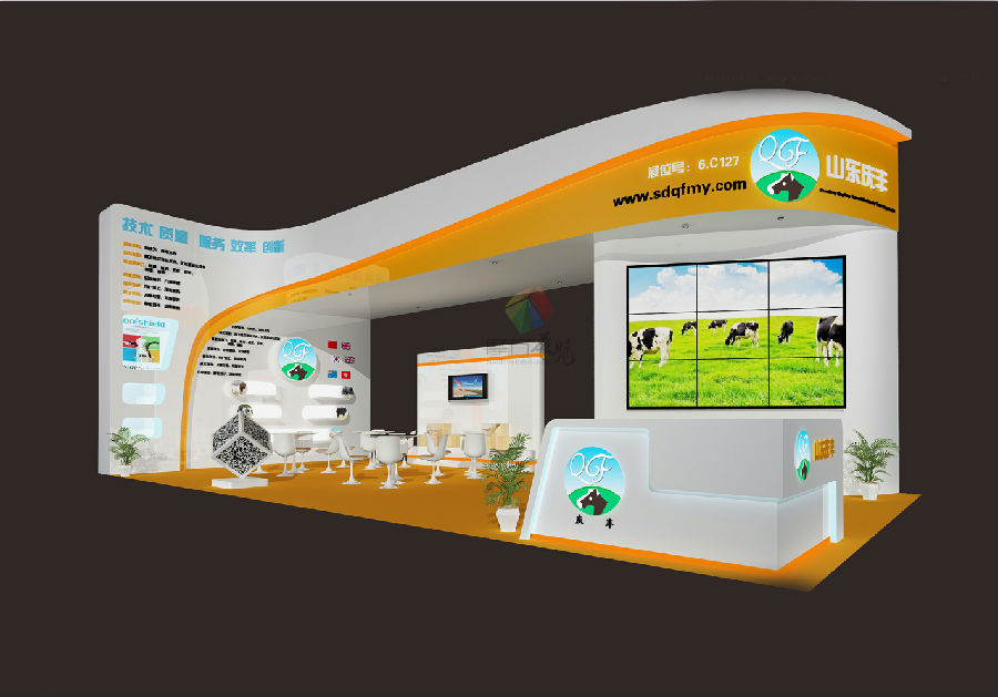 山東慶豐奶業(yè)展展臺效果圖1.png